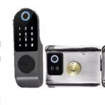 Premium Smart Locks Metal/Iron Door With Biometric Scanner and Keypad Door Lock