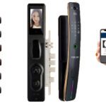 Smart door lock, aluminium door lock