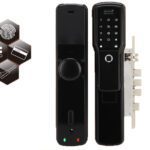 Smart door lock, fingerprint scanner door lock, keypad door lock, remote control door lock