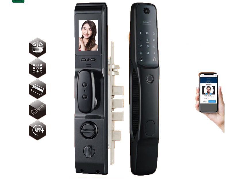 Smart door lock, fingerprint scanner door lock, keypad door lock, Wi-Fi door lock, app controlled door lock