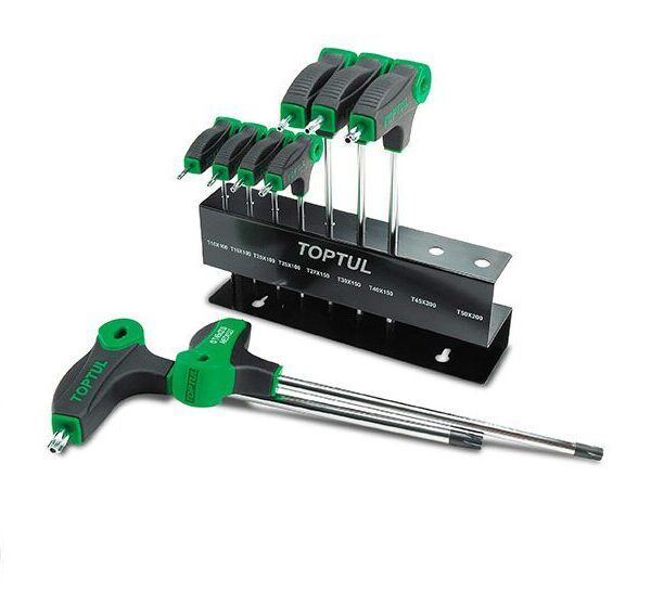 Torx key set, L-shaped