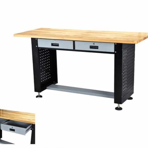 Wood & Steel Workbench