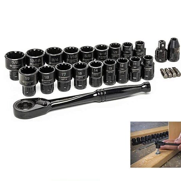 Pass Thru Spline Socket Set