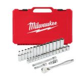 Metric Ratchet & Socket Set