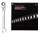 Folding Ratchet Wrench Set