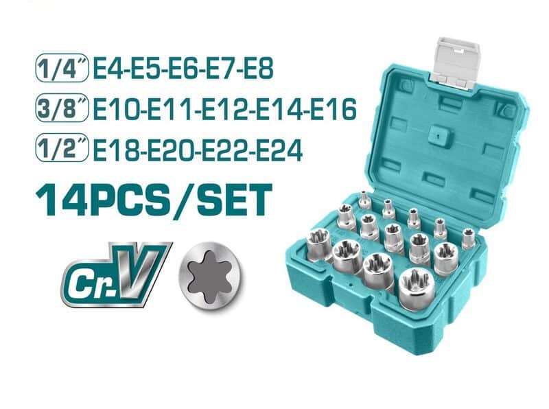 total s0114 E-Type Socket Set - Image 1