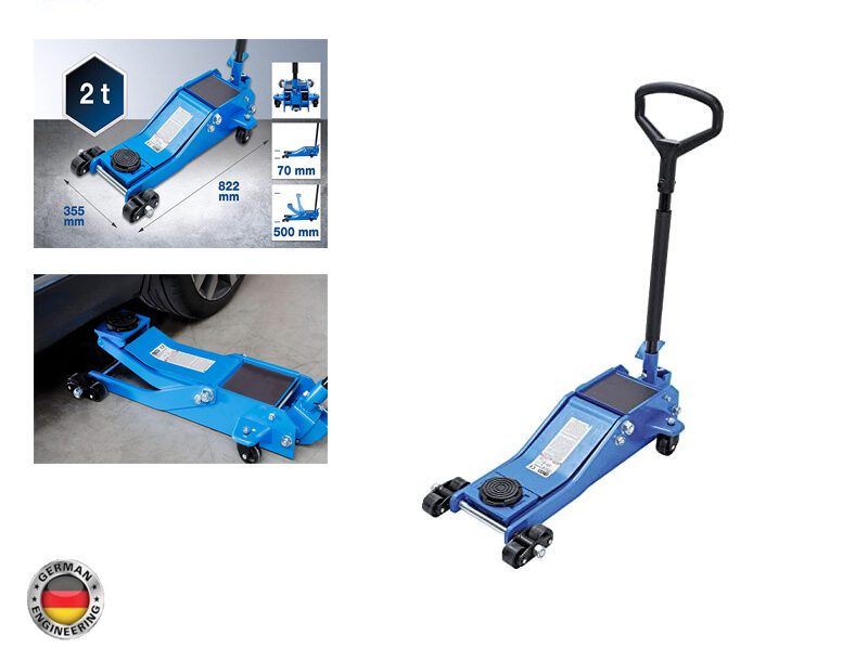 bgs 9252 BGS Low Profile Trolley Jack - Image 1
