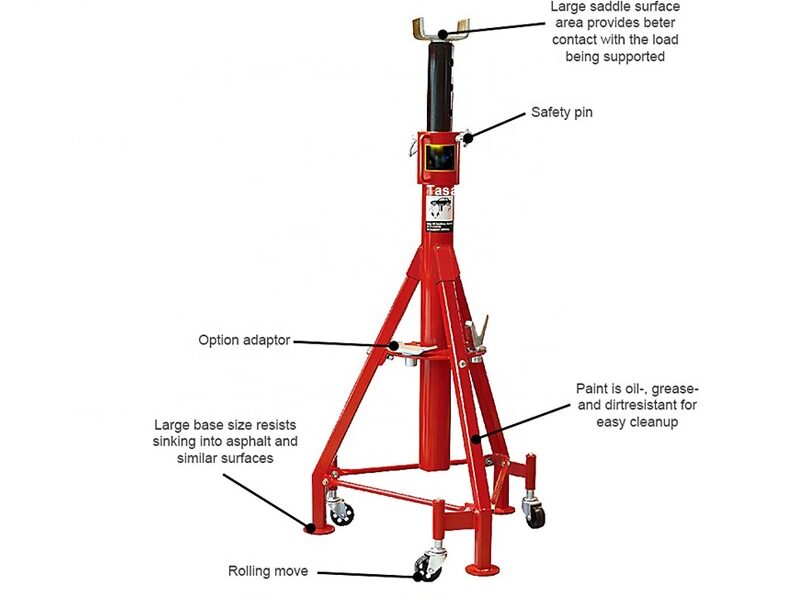 big22 Big Red Heavy Duty Vehicle Support Stand - Image 1