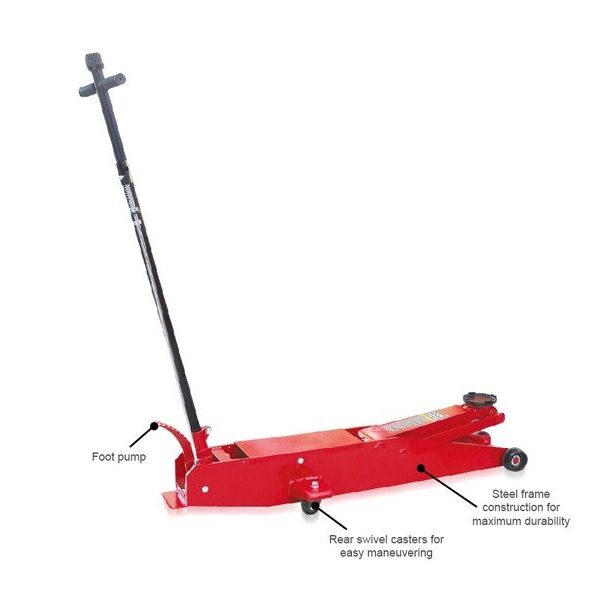 Big Red Heavy Duty Long Floor Jack