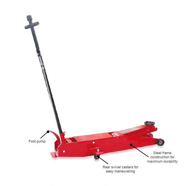 Big Red Heavy Duty Long Floor Jack