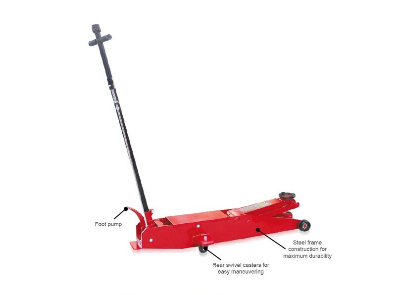 big30 Big Red Heavy Duty Long Floor Jack - Image 1