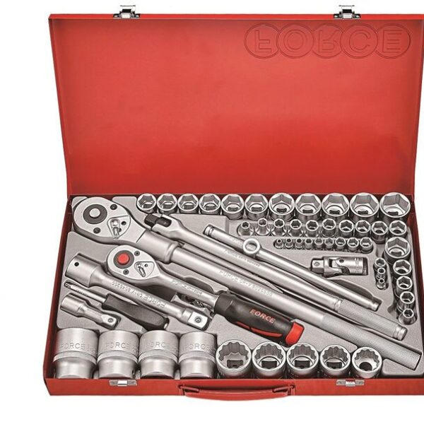 Force 1/2" Dr. Combination Socket Set