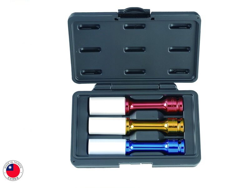 forcek4033 Force Deep Impact Wheel Nut Socket Set - Image 1