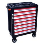 8 drawer tool trolley