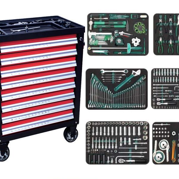 8 Drawer Trolley with Tools