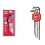 ball end hex key set, versatile