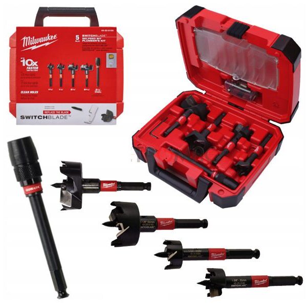 Milwaukee Self Feed Forstner Bit Set