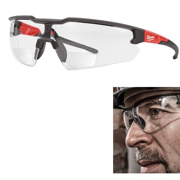Milwaukee Safety Glass with Reading Lens