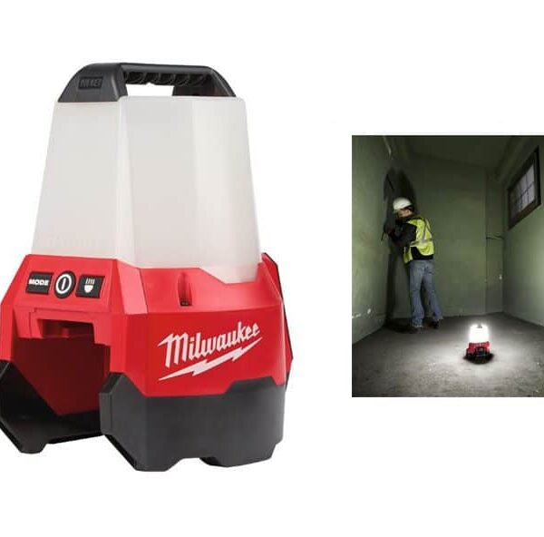 Milwaukee M18 Jobsite Light w/ Flood Mode