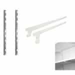 slotted channel, Mastershelf slotted channel, single slot channel