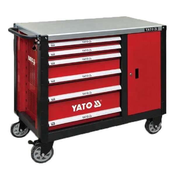 drawer cabinet tool trolley