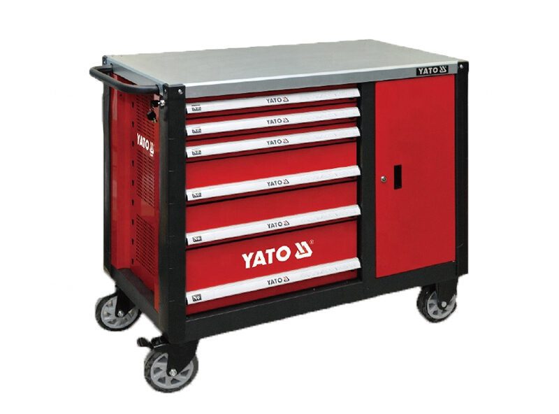 drawer cabinet tool trolley