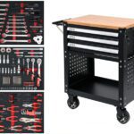 metal service trolley