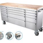 stainless steel tool trolley