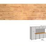 Yato Rubber Wood Work Top