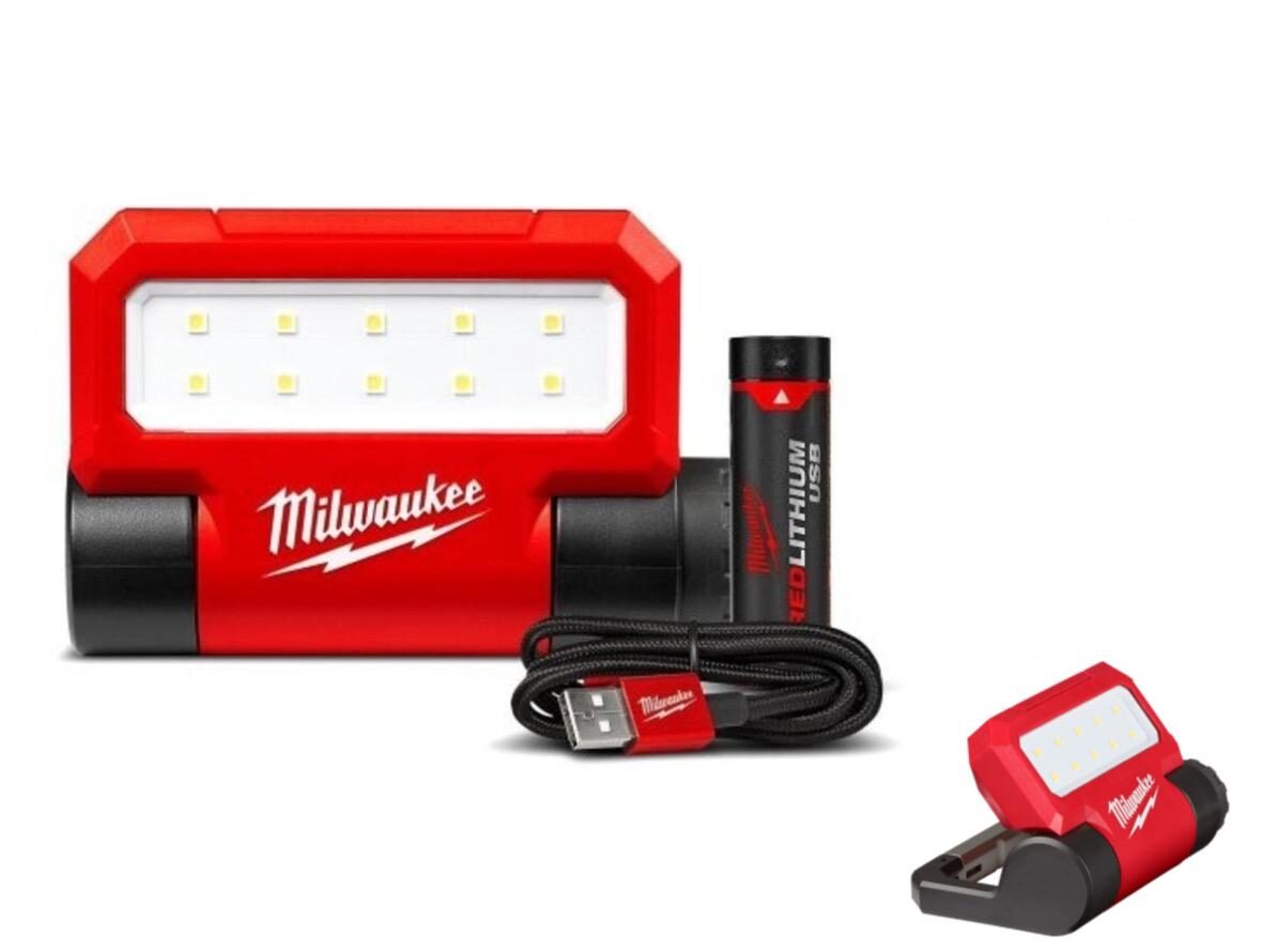 z9 Milwaukee Folding Flood Light - Image 1