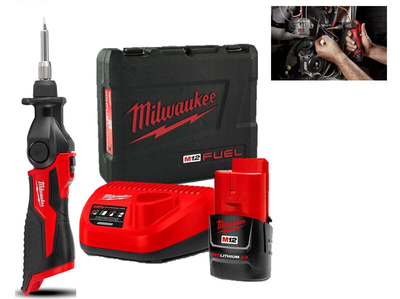 milwaukee 4933459761 Milwaukee M12 Soldering Iron - Image 1