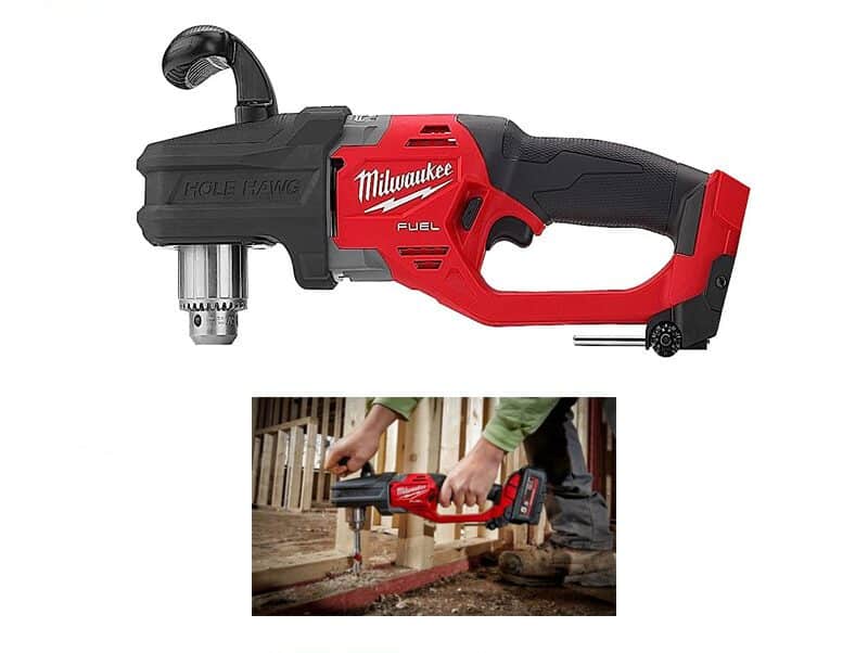 milwaukee 4933471641 Milwaukee M18 1/2″ Right Angle Drill - Cordless Right Angle Drill - Image 1