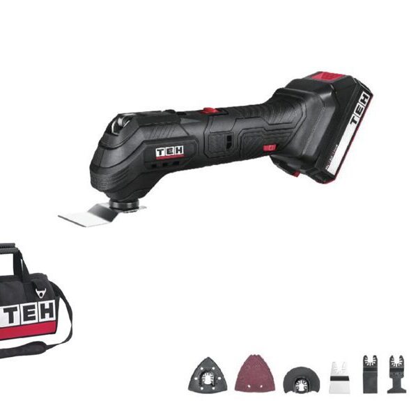 TEH 20V Brushless Multi Tool: Versatile Cutting, Sanding, and Scraping