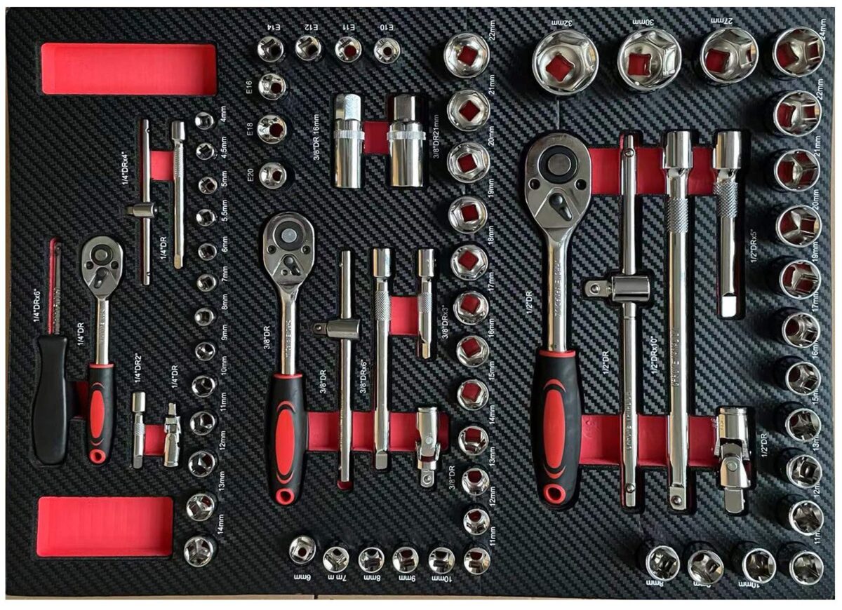 6 Drawer HD Trolley with Tools - Image 4