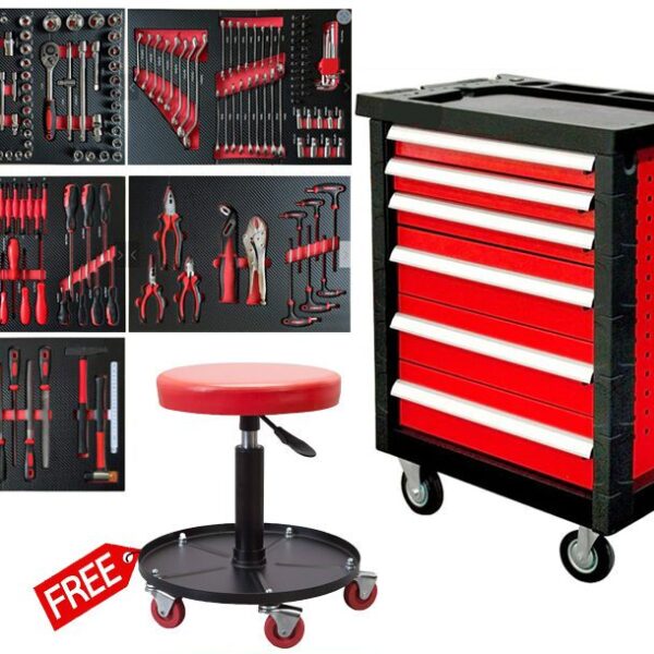 6 Drawer HD Trolley with Tools