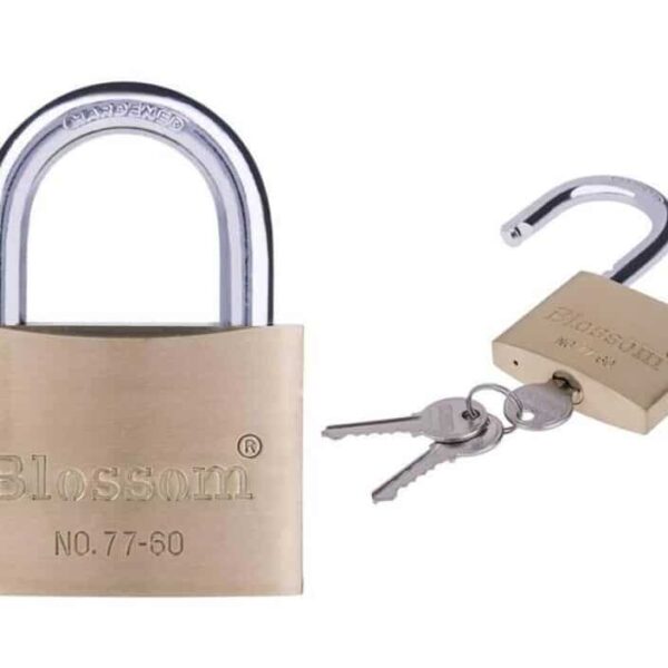 Blossom Heavy Duty Brass Padlock