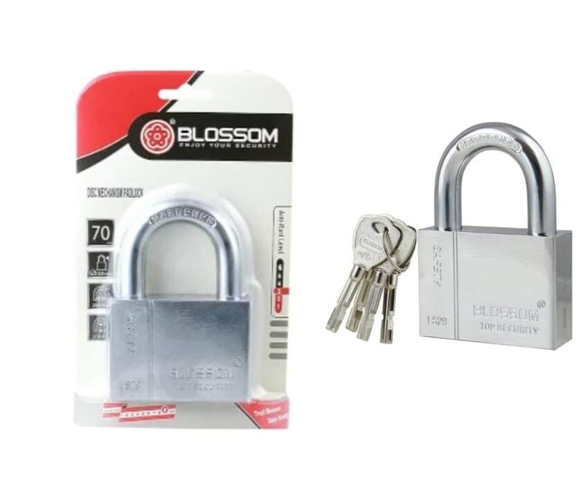heavy duty metal padlock, Blossom padlock, padlock 70mm