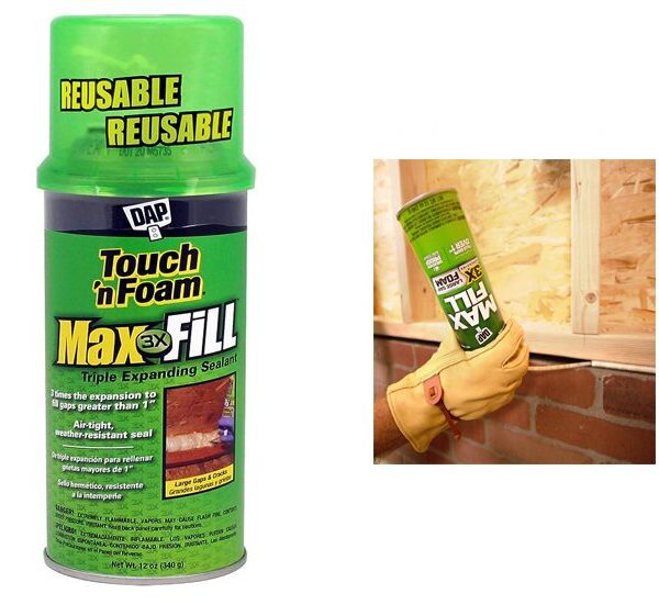Versatile Sealing: Beige Expanding Foam (340 gm) - Fills Gaps & Insulates Up to 3X