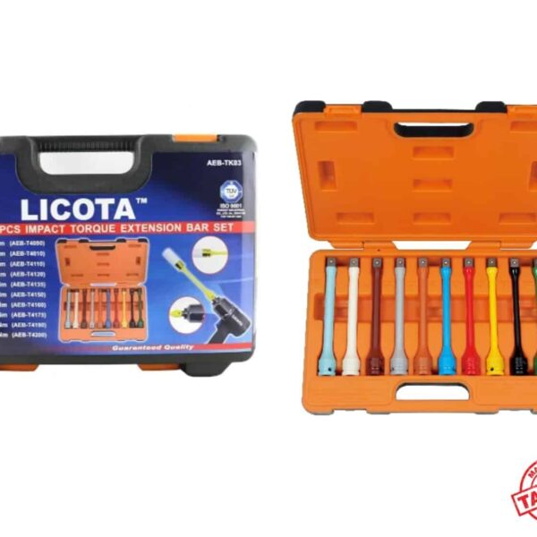 Licota Impact Torque Extension Bar Set