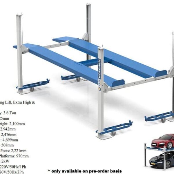 Hoffwin Four Post Parking Lift