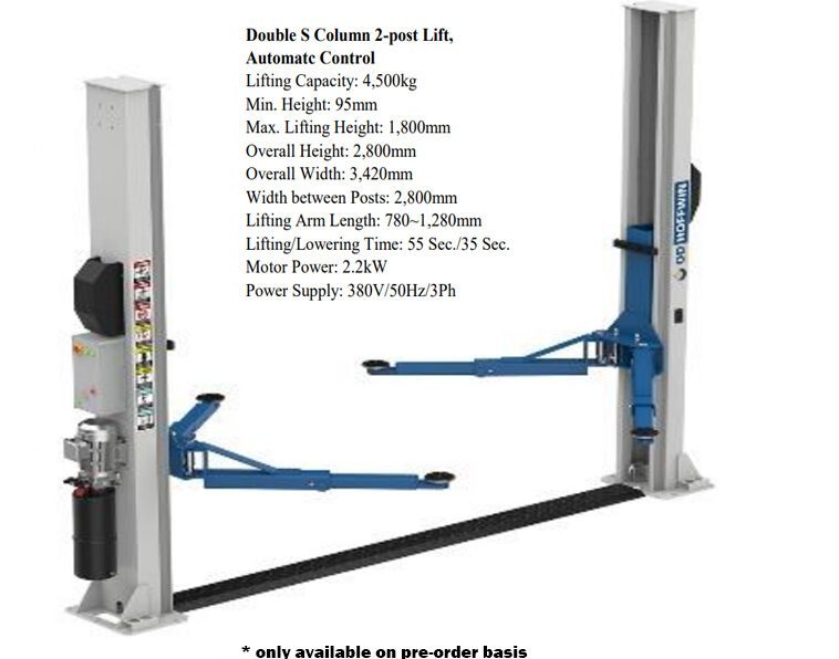 od2 Hoffwin Two Post Lift - Image 1