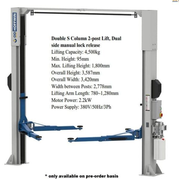 Hoffwin Two Post Lift
