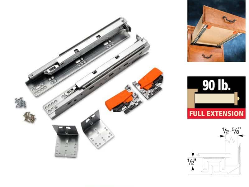 drawer slide kit, drawer slide set