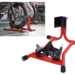 Big Red Motorcycle Parking Stand