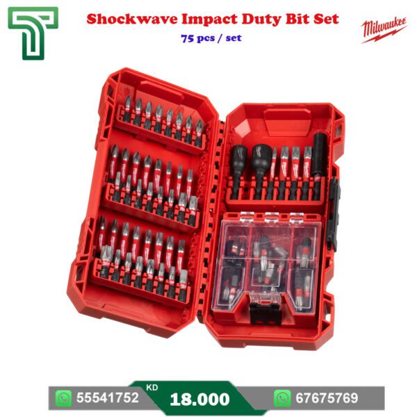 Milwaukee Shockwave Impact Duty Bit Set