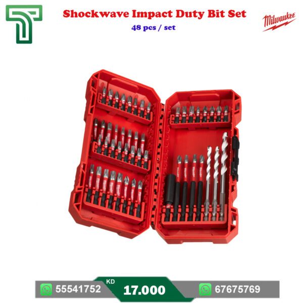Milwaukee Shockwave Impact Duty Bit Set