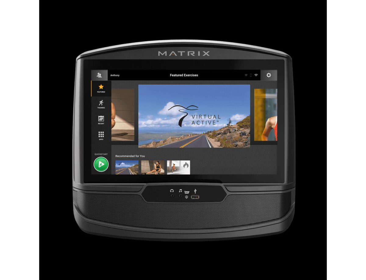 Matrix Fitness Folding Treadmill TF30 With XIR Console : Space-Saving Power - Image 2