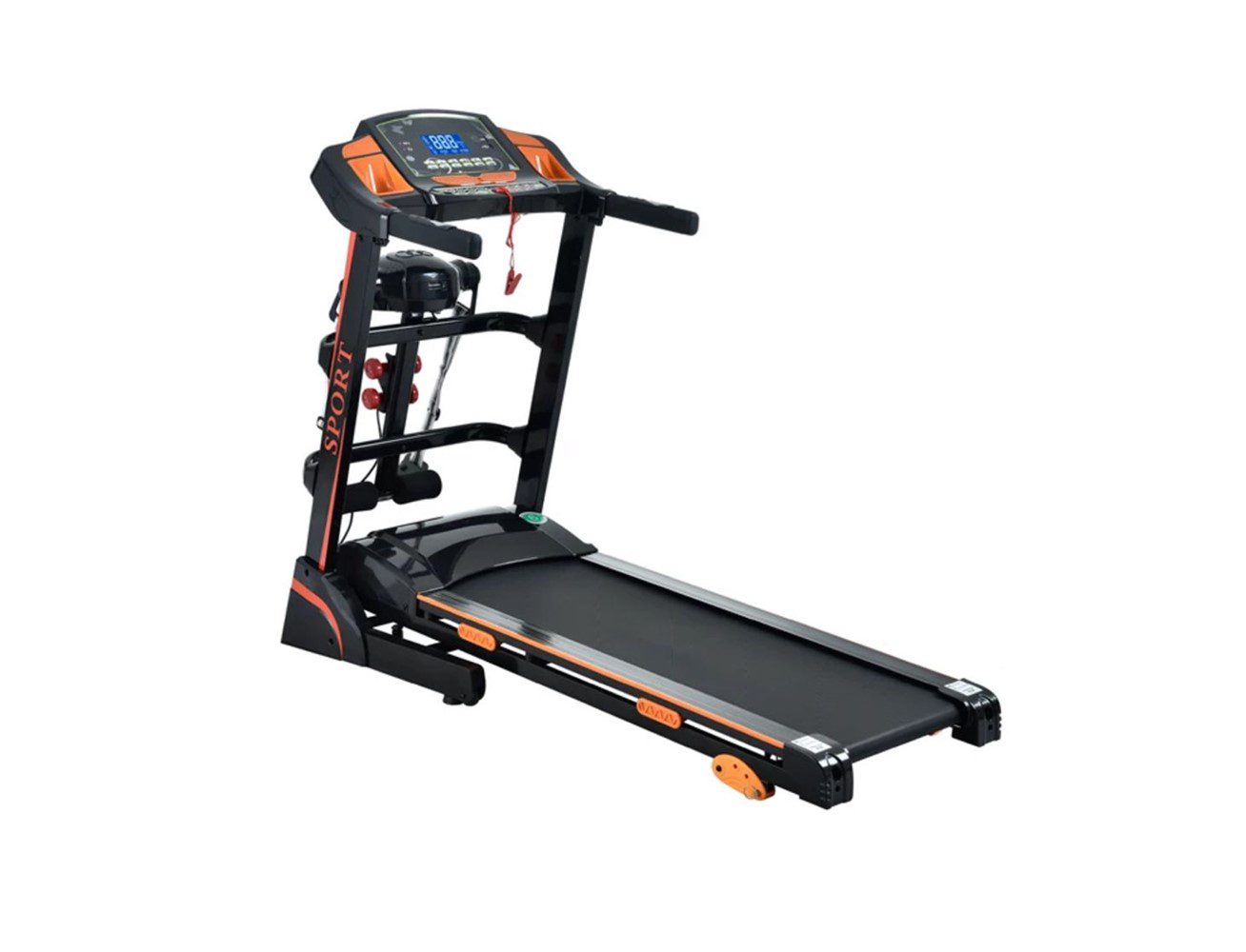 home gym equipment, Fanatic Staider treadmill, 1.5 HP motor, various speeds