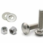 SS Carriage Bolt Set M6x20