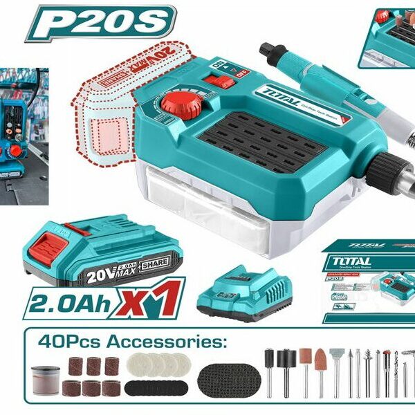 Total 20V Cordless Hand Grinder